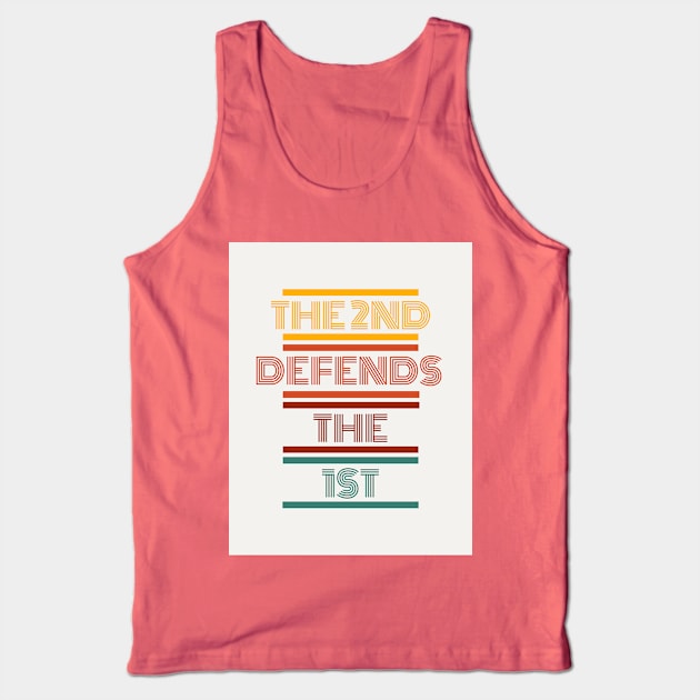 2nd defends 1st Tank Top by Travis's Design 